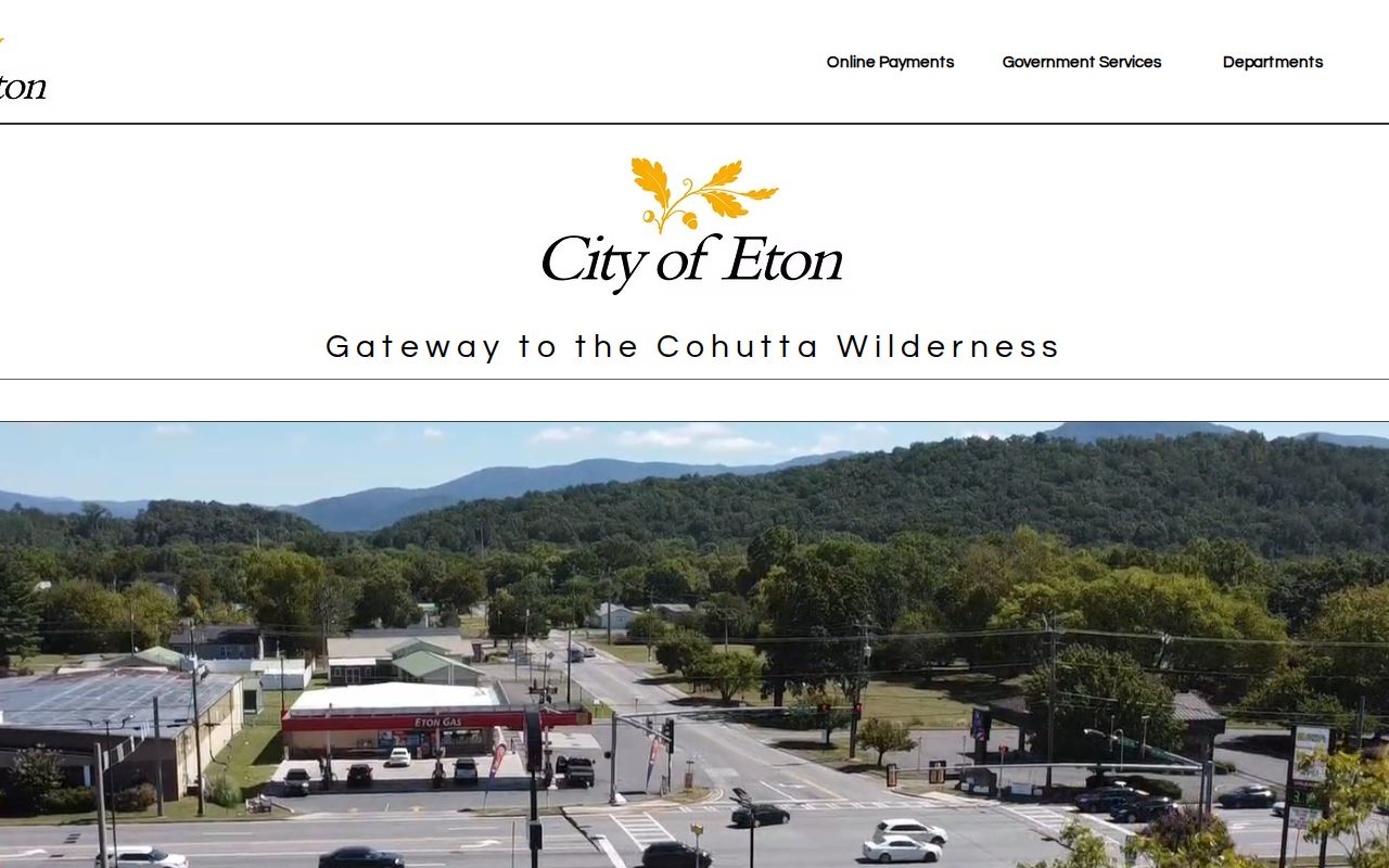 Official City of Eton website